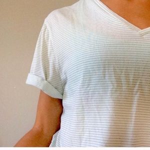 Lululemon cotton tee - tangerine color